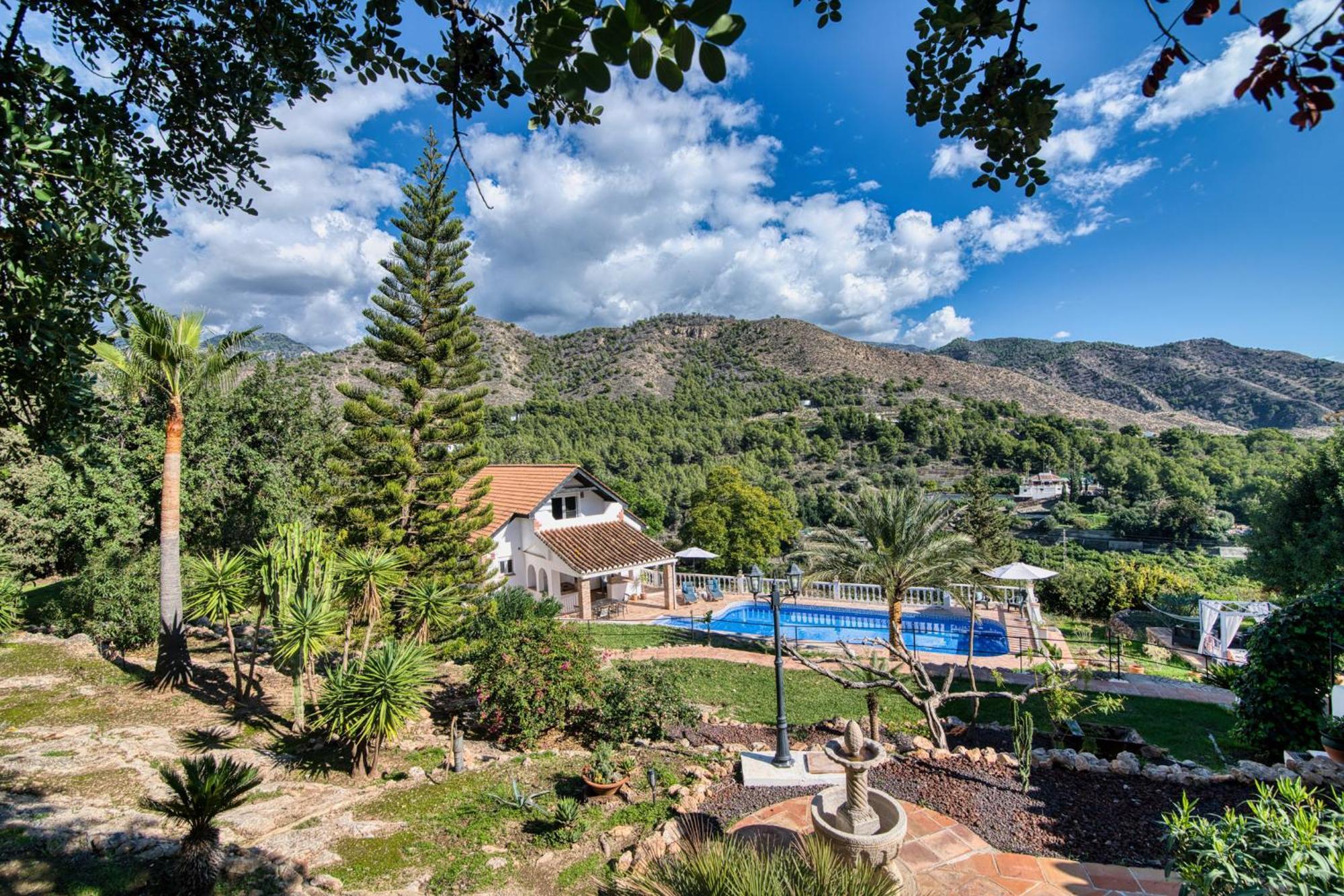 Villa Morera Bed & Breakfast Frigiliana Exteriér fotografie