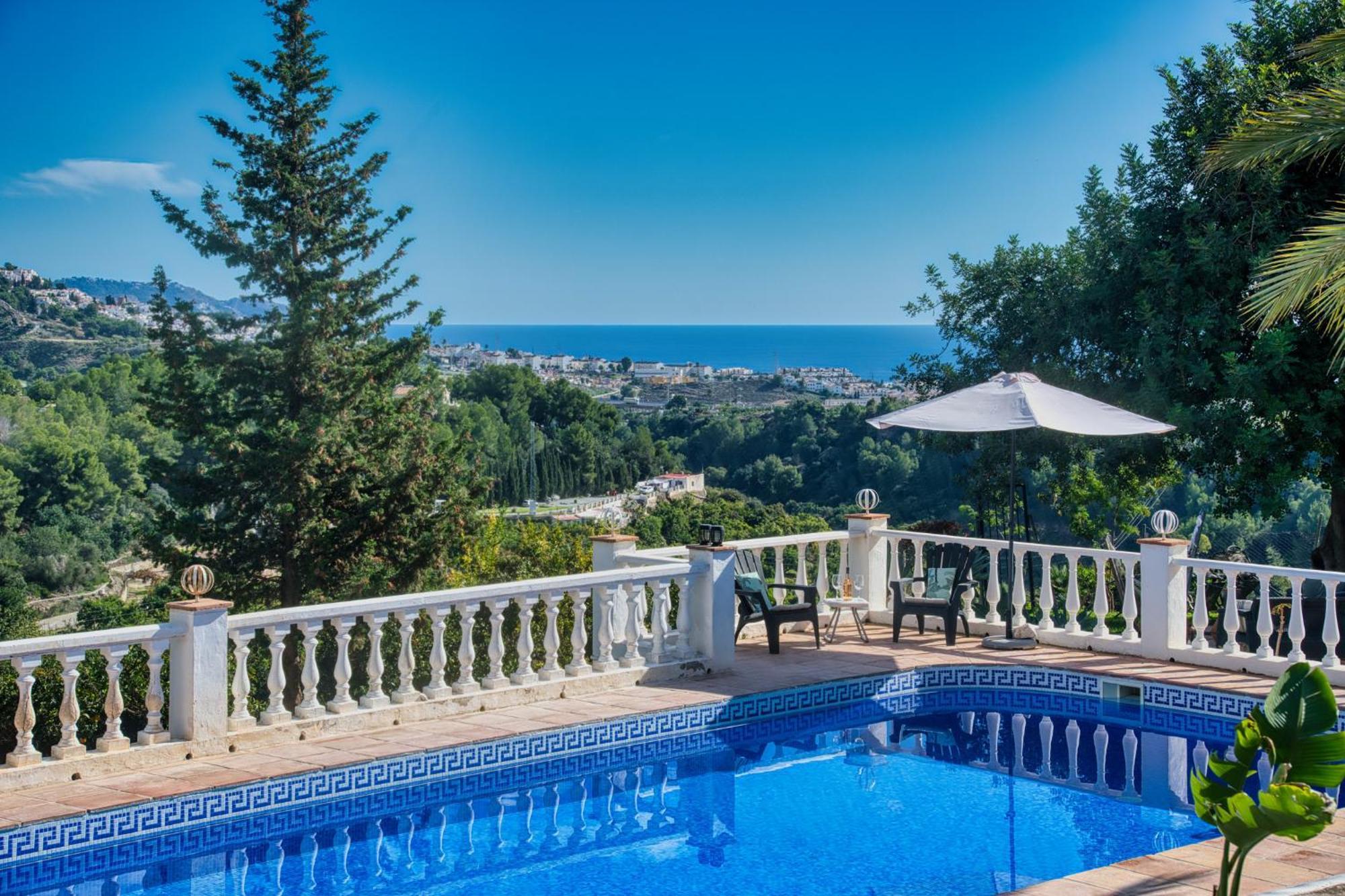 Villa Morera Bed & Breakfast Frigiliana Exteriér fotografie