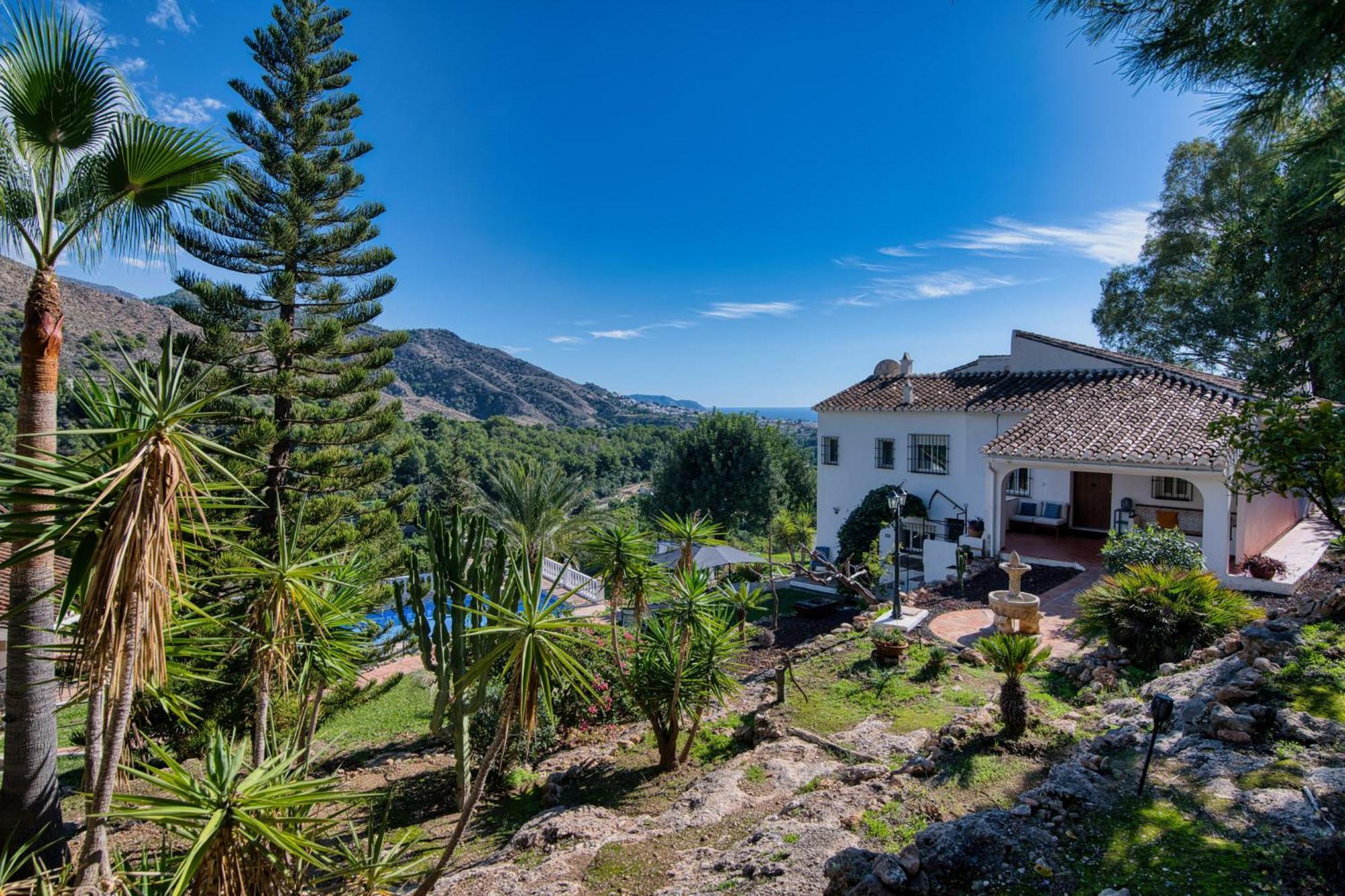Villa Morera Bed & Breakfast Frigiliana Exteriér fotografie