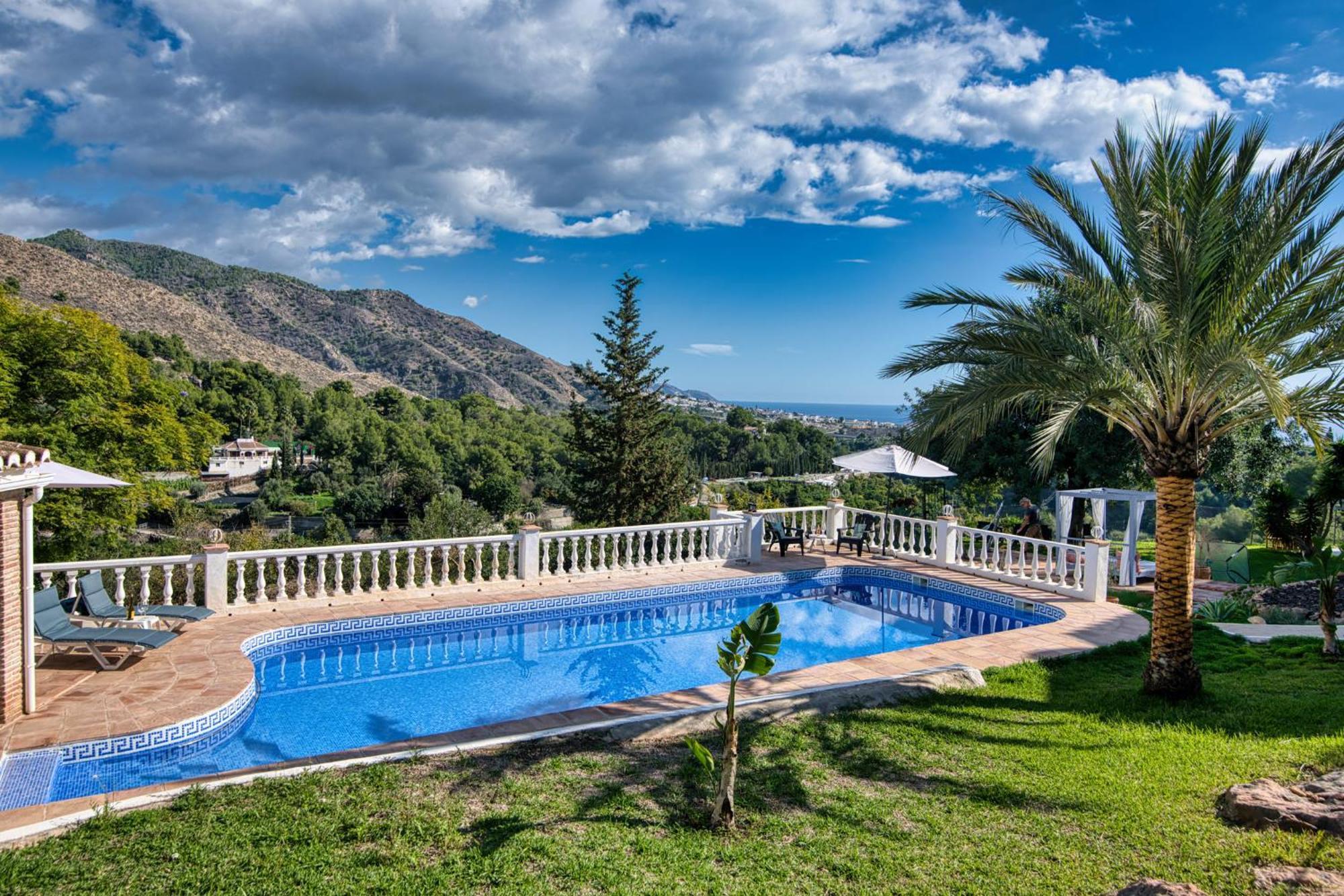 Villa Morera Bed & Breakfast Frigiliana Exteriér fotografie