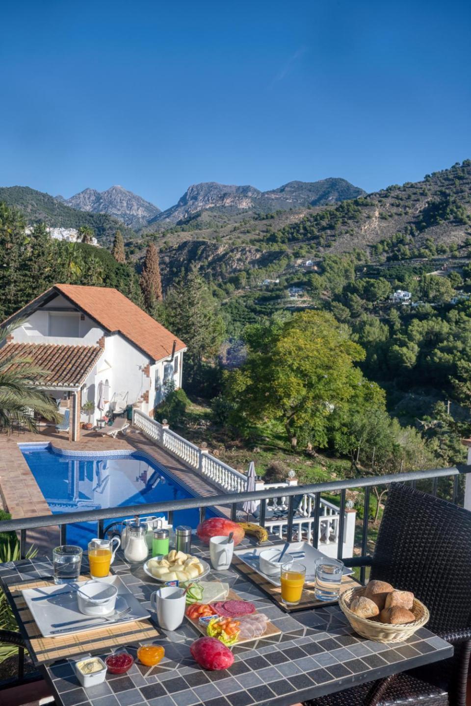 Villa Morera Bed & Breakfast Frigiliana Exteriér fotografie