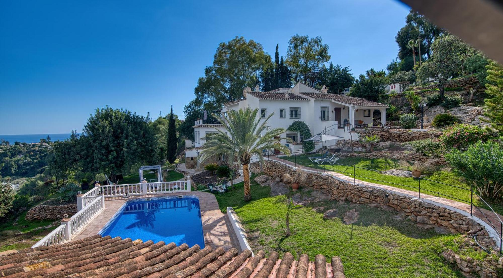 Villa Morera Bed & Breakfast Frigiliana Exteriér fotografie
