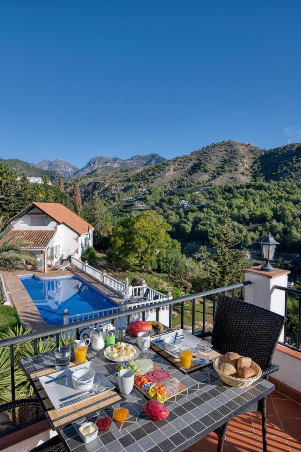 Villa Morera Bed & Breakfast Frigiliana Exteriér fotografie