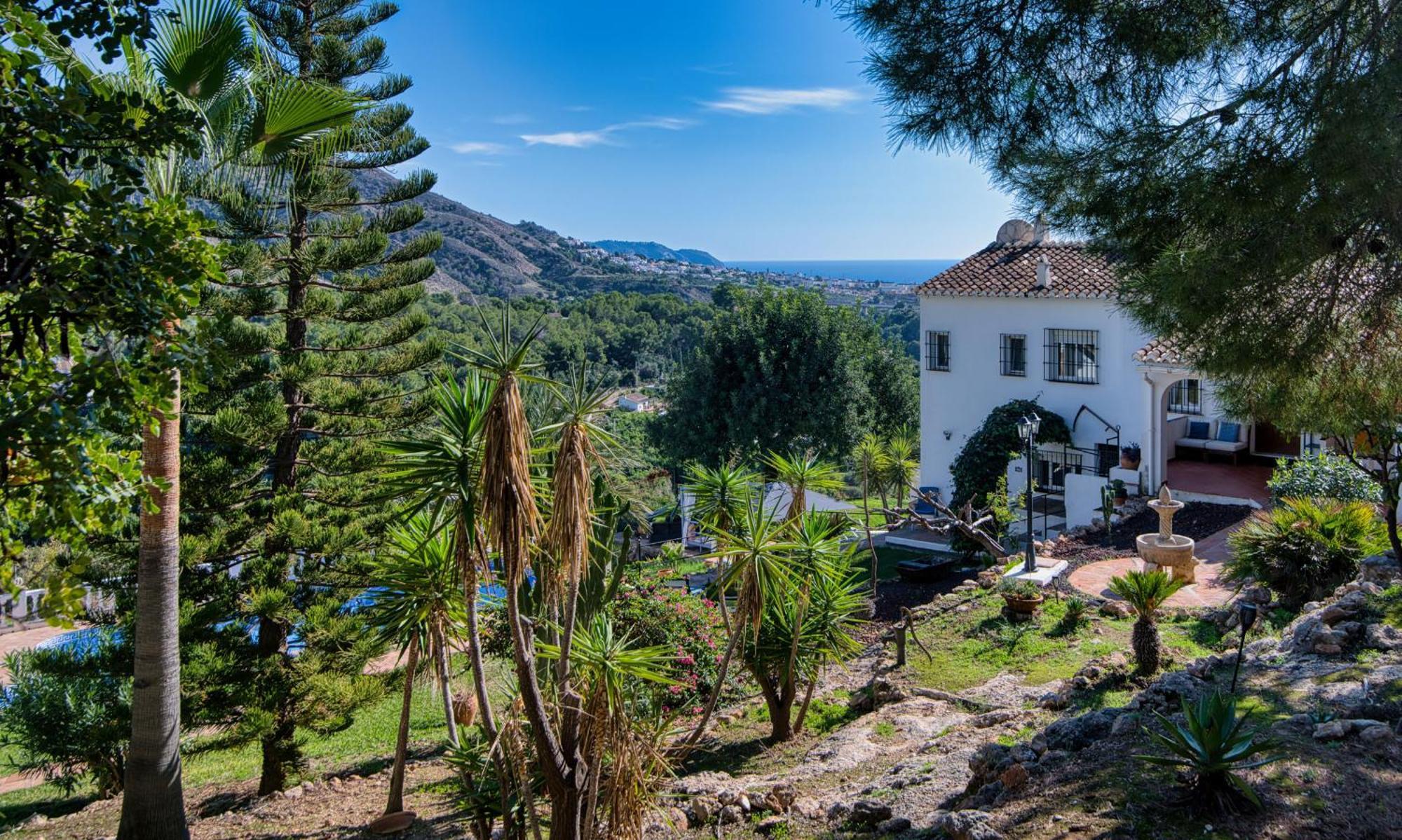 Villa Morera Bed & Breakfast Frigiliana Exteriér fotografie
